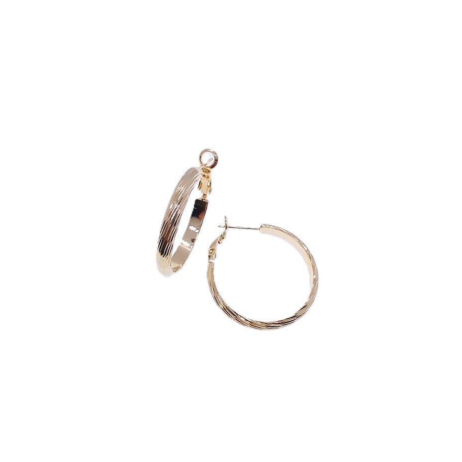 Plain Hoop Earrings
