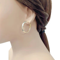 Plain Hoop Earrings