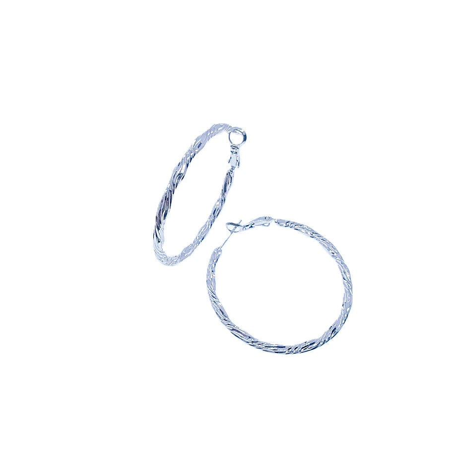 Plain Hoop Earrings