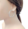 Plain Hoop Earrings