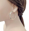 Plain Hoop Earrings