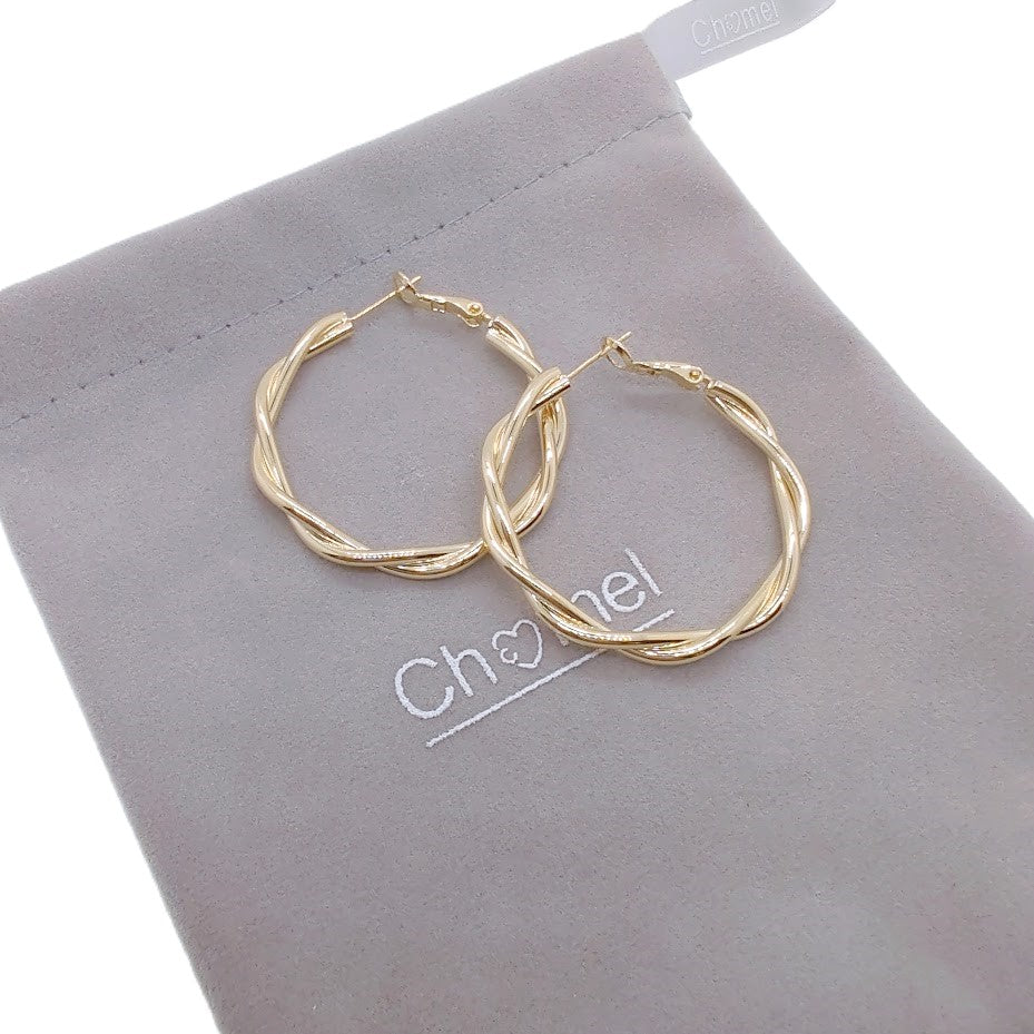 Plain Hoop Earrings