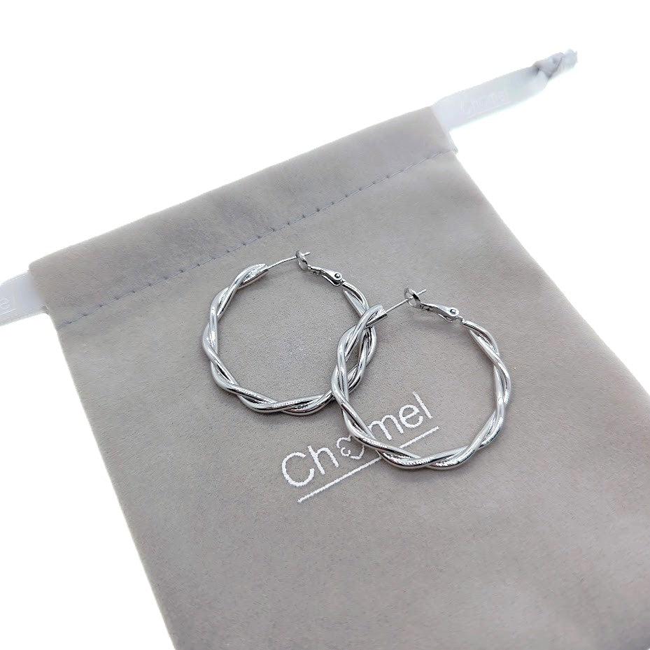 Plain Hoop Earrings