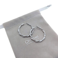 Plain Hoop Earrings