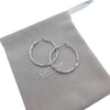 Plain Hoop Earrings
