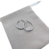 Plain Hoop Earrings