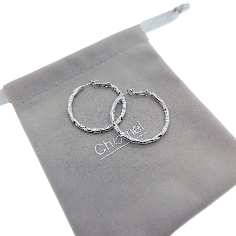 Plain Hoop Earrings