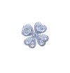Clover Leaf Cubic Zirconia Brooch