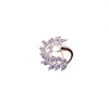 Swan Cubic Zirconia Brooch