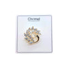 Swan Cubic Zirconia Brooch