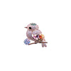 Bird Cubic Zirconia Brooch