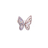 Butterfly Cubic Zirconia Brooch