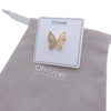 Butterfly Cubic Zirconia Brooch