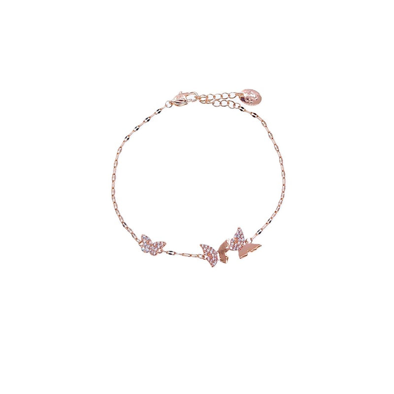 Butterfly Cubic Zirconia Bracelet - CHOMEL