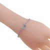 Butterfly Cubic Zirconia Tennis Bracelet - CHOMEL