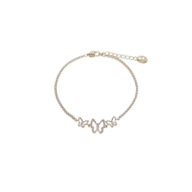 Butterfly Cubic Zirconia Bracelet - CHOMEL