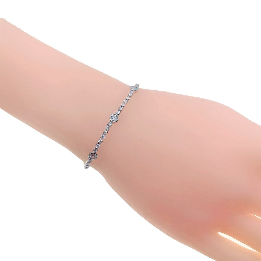 Cubic Zirconia Bracelet - CHOMEL