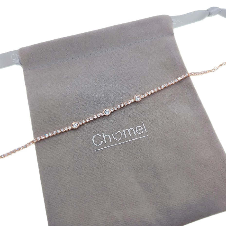 Cubic Zirconia Bracelet - CHOMEL
