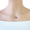Interlocking Ring Cubic Zirconia Necklace - CHOMEL