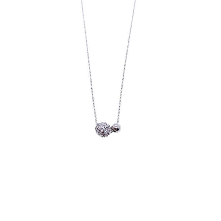 Spherical Cubic Zirconia Necklace - CHOMEL