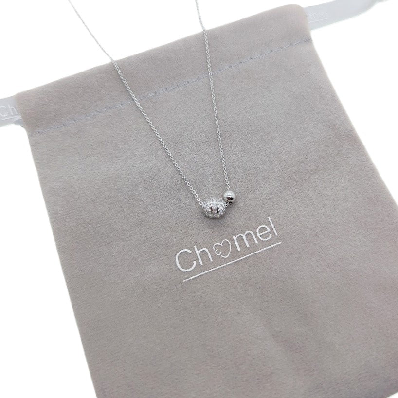 Spherical Cubic Zirconia Necklace - CHOMEL