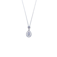 Teardrop Cubic Zirconia Necklace - CHOMEL