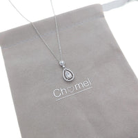 Teardrop Cubic Zirconia Necklace - CHOMEL