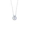 Butterfly Mother of Pearl & Cubic Zirconia Necklace - CHOMEL