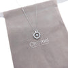 Butterfly Mother of Pearl & Cubic Zirconia Necklace - CHOMEL