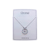 Butterfly Mother of Pearl & Cubic Zirconia Necklace - CHOMEL