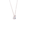 Heart Cubic Zirconia Necklace - CHOMEL