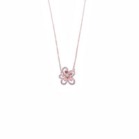 Flower Cubic Zirconia  Necklace - CHOMEL