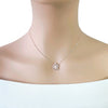 Flower Cubic Zirconia  Necklace - CHOMEL