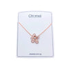 Flower Cubic Zirconia  Necklace - CHOMEL