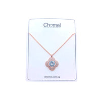 Clover Cubic Zirconia  Necklace - CHOMEL