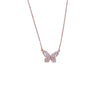 Butterfly Cubic Zirconia Necklace - CHOMEL