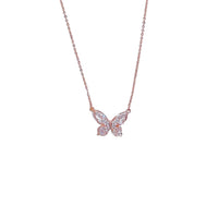 Butterfly Cubic Zirconia Necklace - CHOMEL