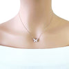 Butterfly Cubic Zirconia Necklace - CHOMEL