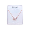 Butterfly Cubic Zirconia Necklace - CHOMEL