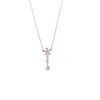 Flower Cubic Zirconia  Necklace - CHOMEL