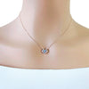 Horseshoe Cubic Zirconia  Necklace - CHOMEL