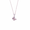 Butterfly Cubic Zirconia Necklace - CHOMEL