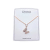 Butterfly Cubic Zirconia Necklace - CHOMEL