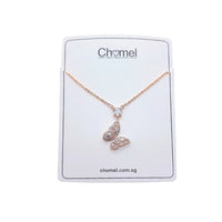 Butterfly Cubic Zirconia Necklace - CHOMEL