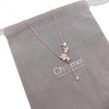 Butterfly Cubic Zirconia Necklace - CHOMEL