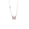 Butterfly Cubic Zirconia Necklace - CHOMEL