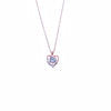 Heart Cubic Zirconia Necklace - CHOMEL