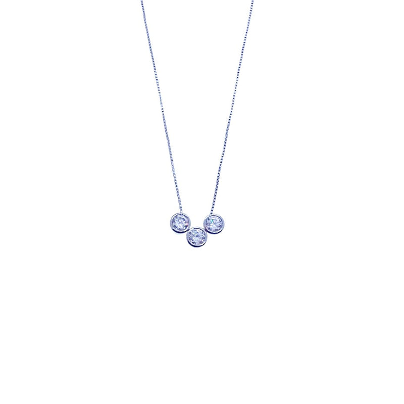 Cubic Zirconia  Necklace - CHOMEL