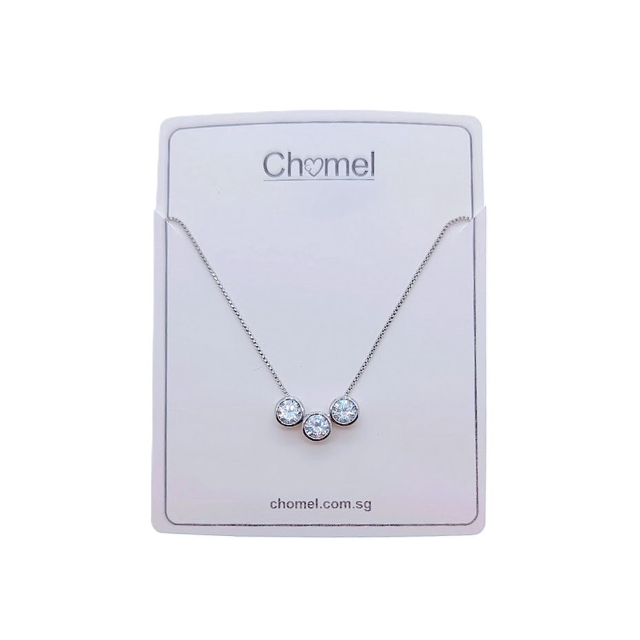 Cubic Zirconia  Necklace - CHOMEL