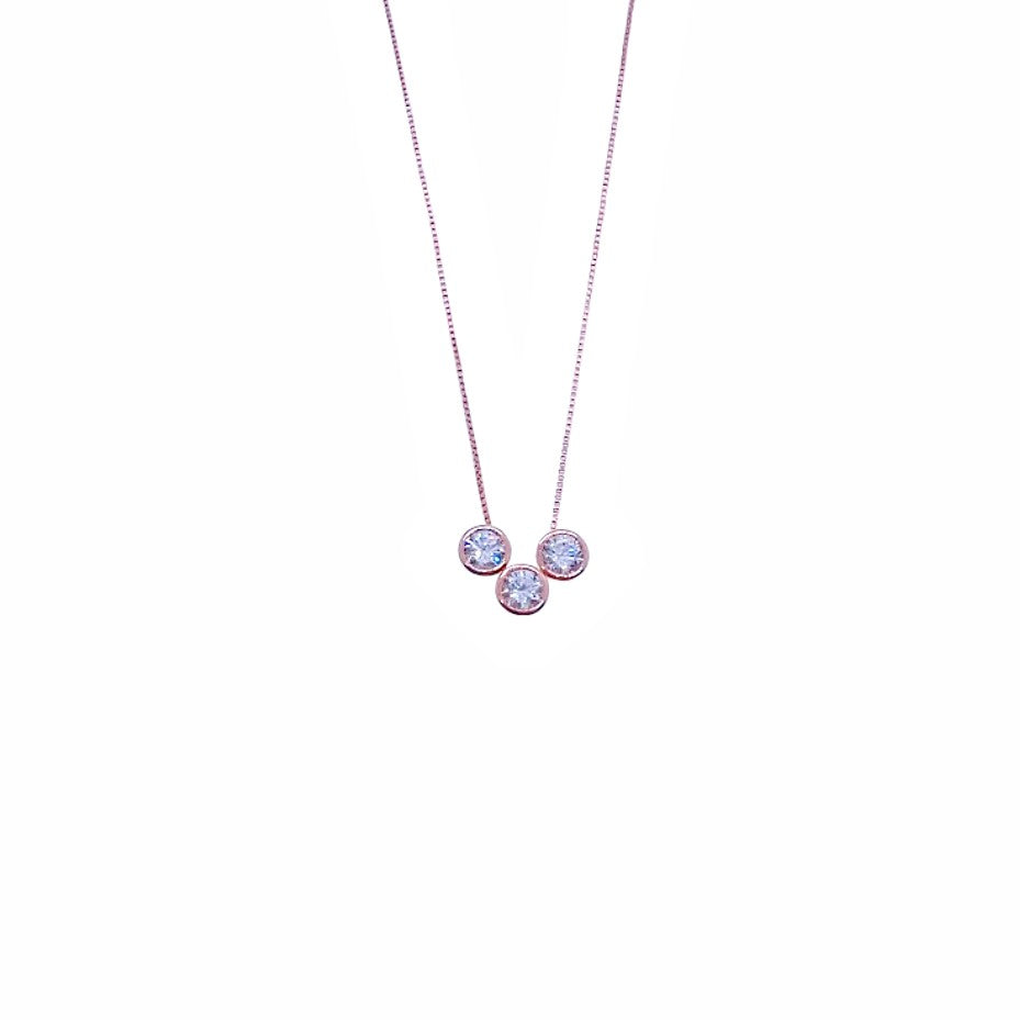 Cubic Zirconia  Necklace - CHOMEL